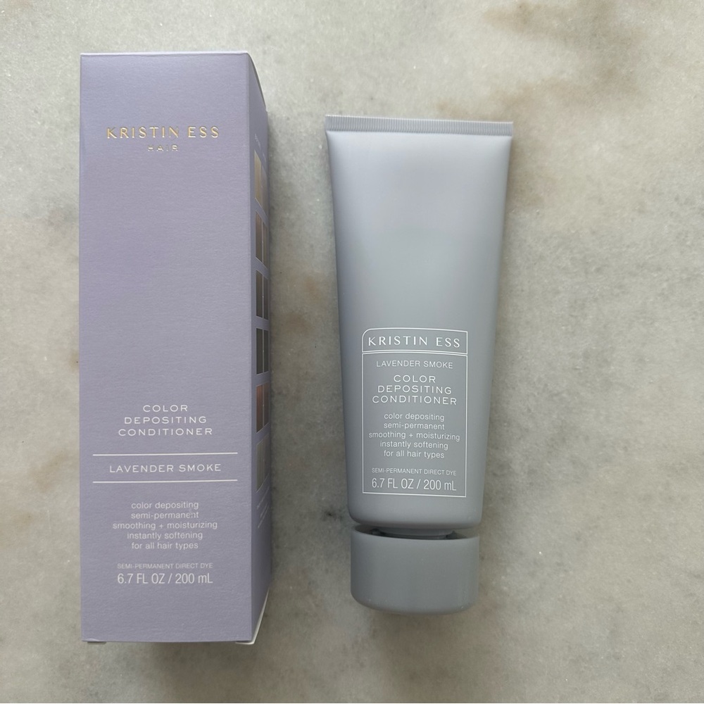 Kristin Ess Hair Color Depositing Conditioner Lavender Smoke
